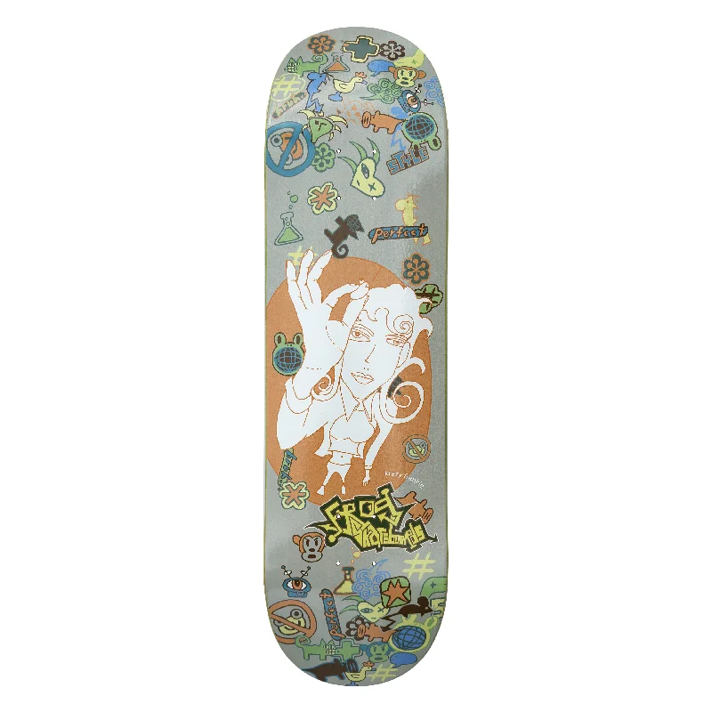 Custom Skateboard Deck with Lightweight Material for Easy Tricks-FROG - Frankie Decker No Frog Zone - 8.25