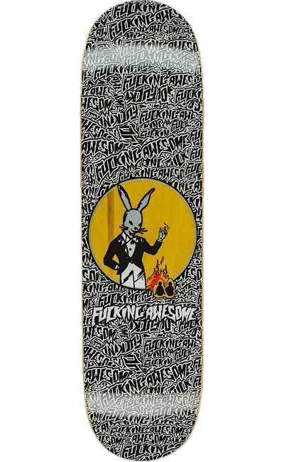 Custom Skateboard Deck for Carving and Sliding-FUCKING AWESOME - The Comedian - 8.25