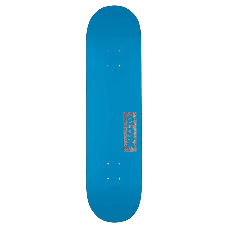 Custom Skateboard Deck for High-Speed Street Skating-Globe Goodstock 8.375 Neon Blue Deck