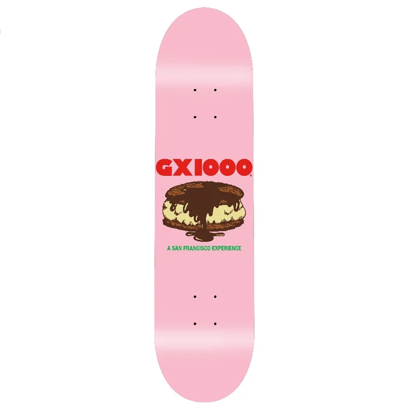 Custom Skateboard Deck with Special Design for Urban Skating-GX1000 - Street Treat Strawberry - 8.375