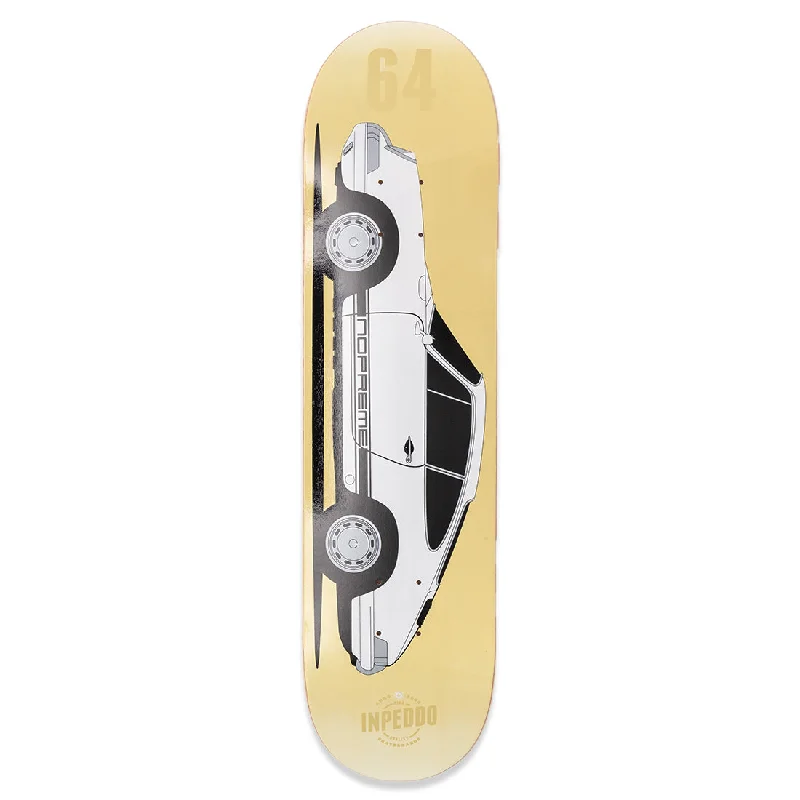 Custom Skateboard Deck for Aggressive Performance in All Conditions-Inpeddo x Nopreme Fast Classics Eggshell MC Deck 8.0