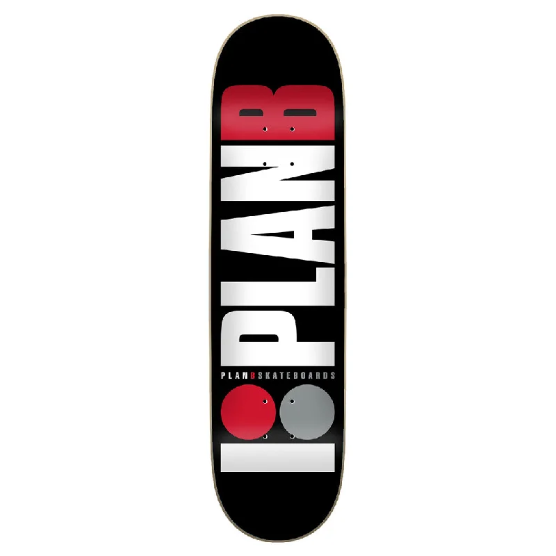 Custom Skateboard Deck for Pro-Level Street Tricks-Plan B Team Red 8.0