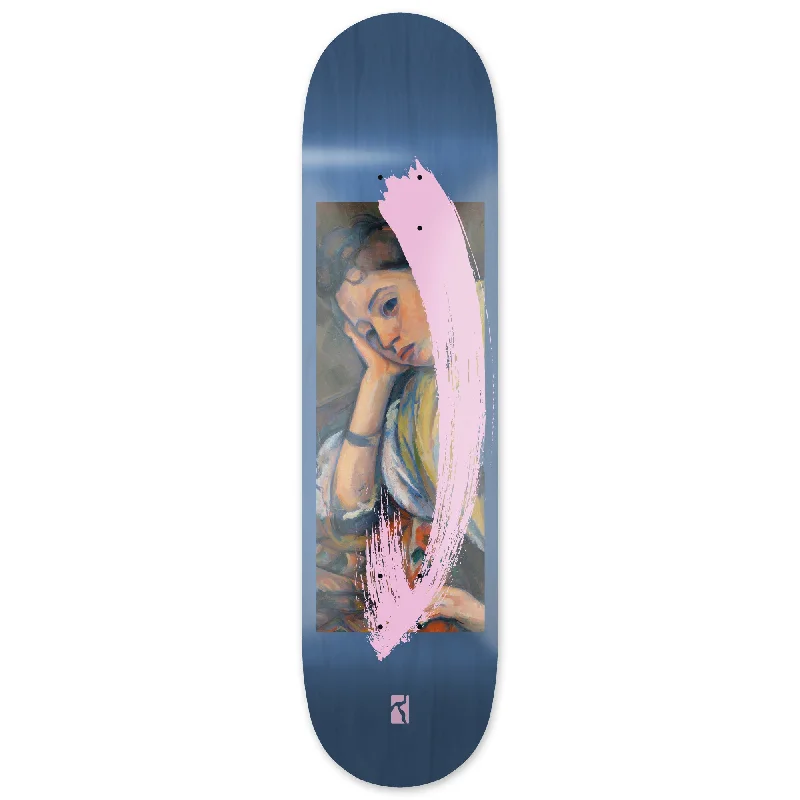 Custom Skateboard Deck with Optimal Width for Comfort-Poetic Collective Portrait & Brush 8.5