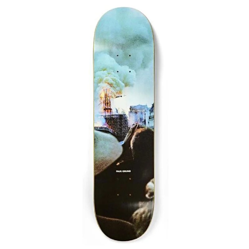 Custom Skateboard Deck with Enhanced Shock Absorption-Polar Skate Co. Paul Grund Notre Dame 8.0