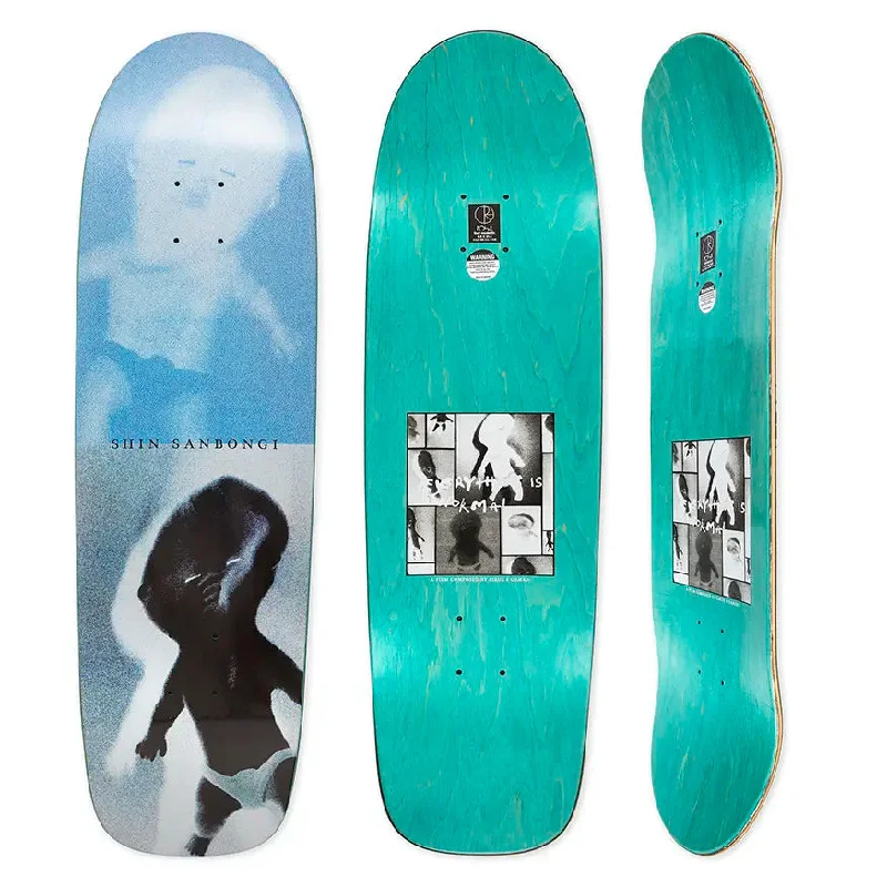 Custom Skateboard Deck with Sleek and Modern Look-POLAR SKATE CO.  - Shin Sanbongi Babies - 9.0 Surf Sr.