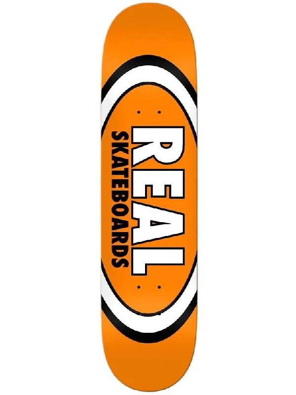 Custom Skateboard Deck for Pro-Level High-Speed Rides-REAL -  Classic Oval - 7.5