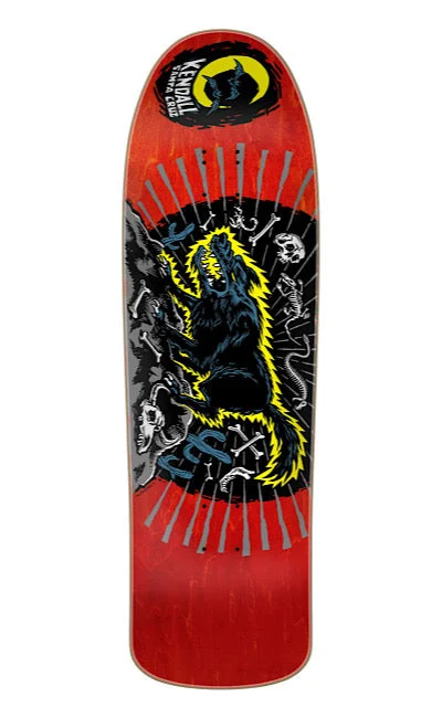 Custom Skateboard Deck with Resilient Grip for Perfect Landing-SANTA CRUZ - Kendall Wolf Reissue 9.28