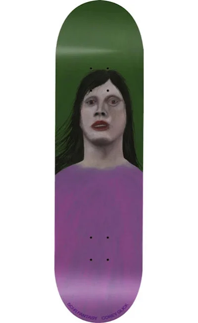 Custom Skateboard Deck with Easy Transition Between Tricks-SCI-FI FANTASY - Glick Portrait - 8.5