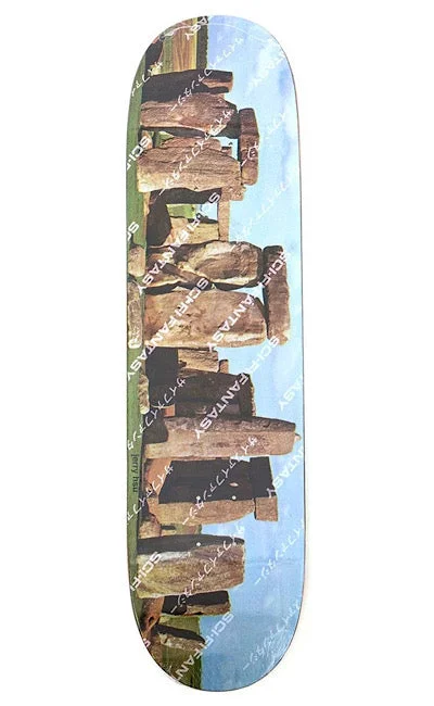 Custom Skateboard Deck for Extra Pop and Power-SCI-FI FANTASY - Jerry Hsu Stonehenge - 8.25