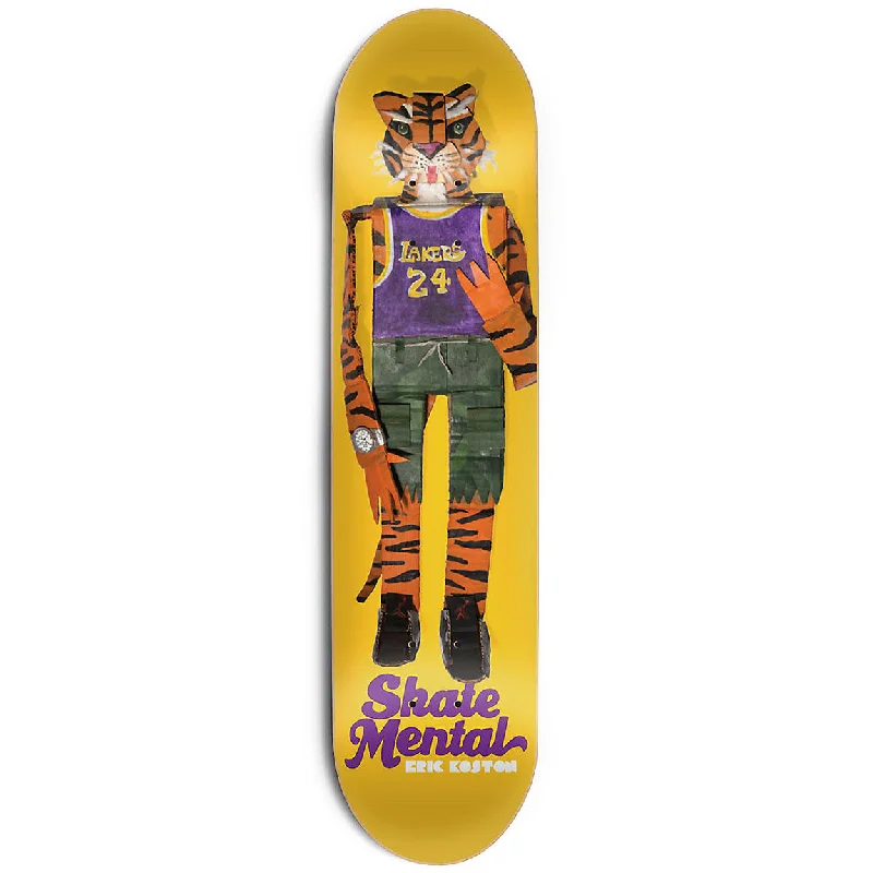 Custom Skateboard Deck with Flexible Wood for a Smooth Ride-Skate Mental Eric Kosten 8.125