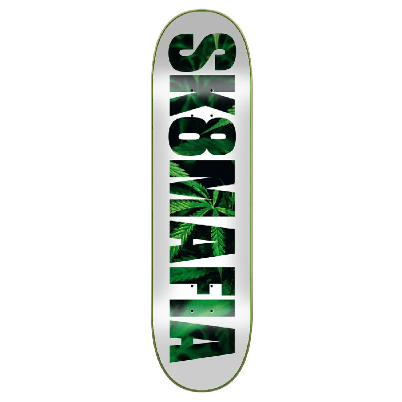 Custom Skateboard Deck for All-Around Skating-Skatemafia OG Logo Leaves 8.0