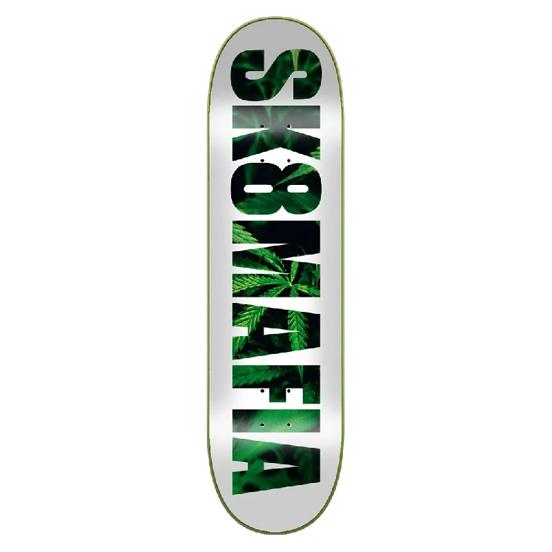 Custom Skateboard Deck for Enhanced Stability-Skatemafia OG Logo Leaves 8.3