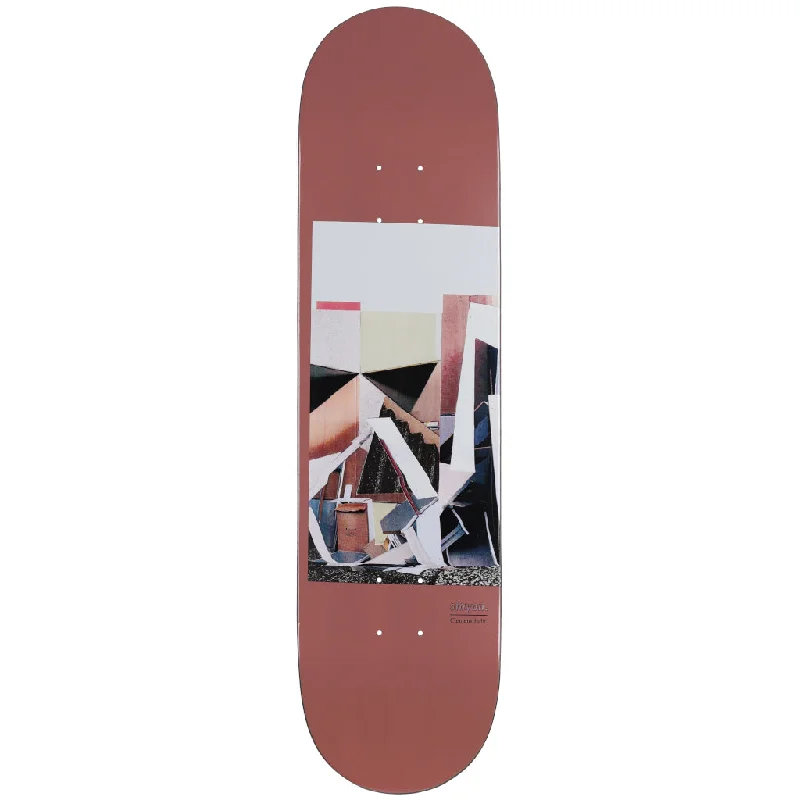 Custom Skateboard Deck with Rounded Corners for Safety-Stay on x Behr Complex Skateboard Altrosa Deep Concave 8.125