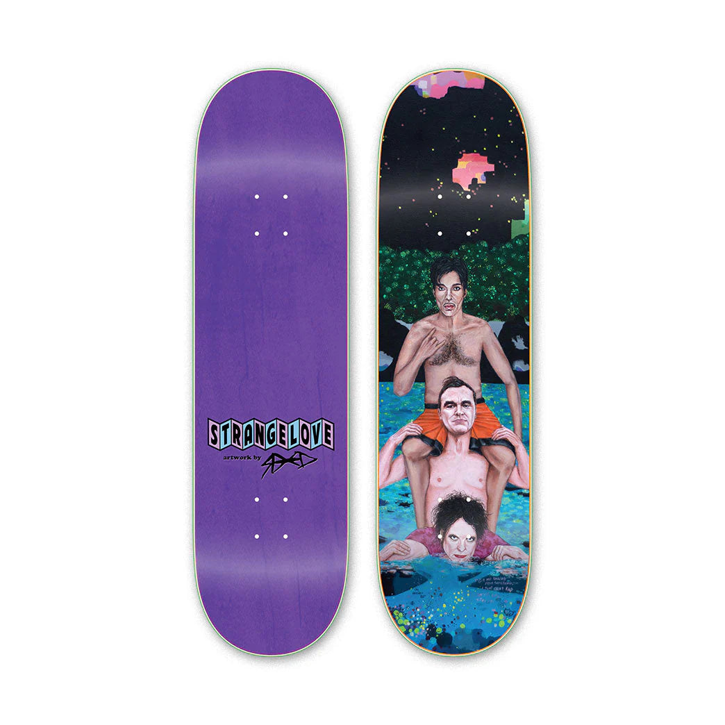 Custom Skateboard Deck for Easy Navigation in Parks-STRANGELOVE - Chicken Fight - 8.6