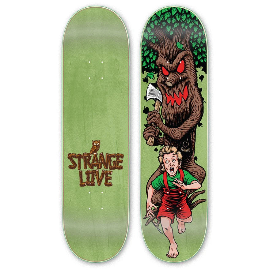 Custom Skateboard Deck for Riders Seeking Control-STRANGELOVE - Killing Tree - 8.5