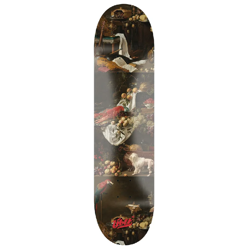 Custom Skateboard Deck with Ultra-Durable Wood Laminates-šber Skateboards Feast MC Deck 8.375