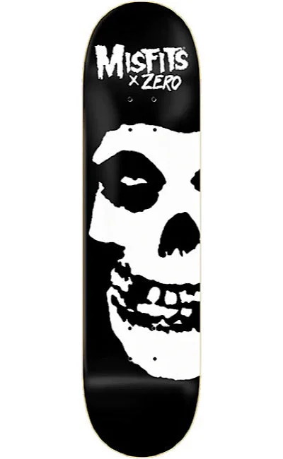 Custom Skateboard Deck for Smooth and Comfortable Jumps-ZERO - Misfits Big Fiend Skull Left - 8.25