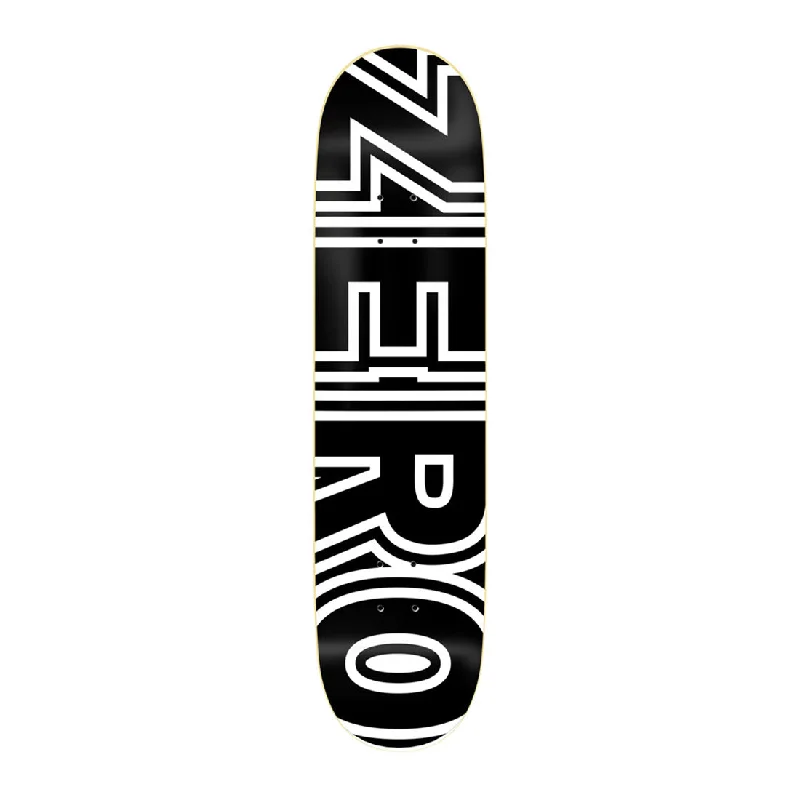 Custom Skateboard Deck for Improved Tail Whips-Zero R7 Team Bold 8.75