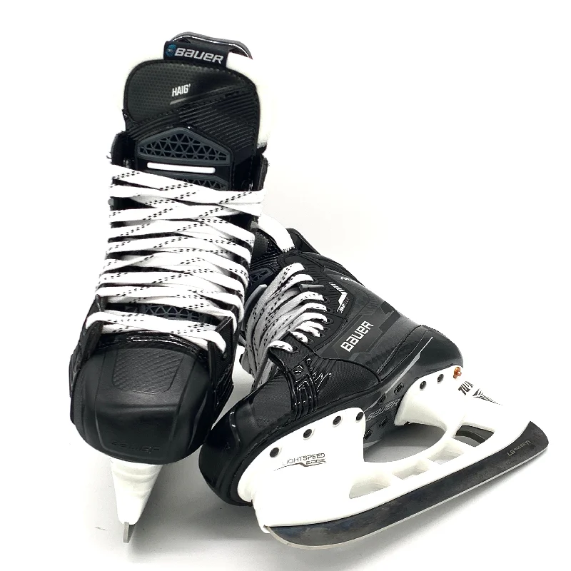 Custom Skates with Soft and Flexible Boot-Bauer Supreme Mach - Pro Stock Hockey Skates - Size 7EE