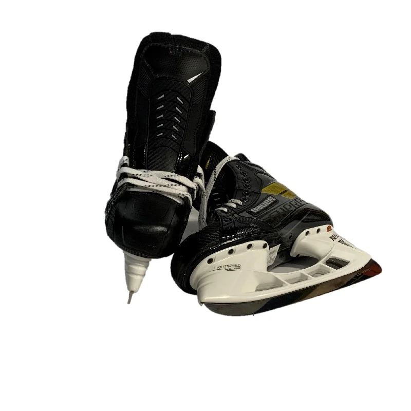 Custom Skates for Professional Figure Skating Events-Bauer Supreme Ultrasonic Hockey Skates - Size R 7.75D L 8D