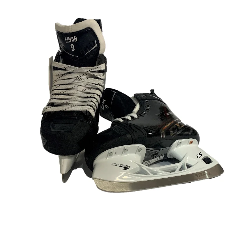 Custom Skates with Anti-Shock Design-CCM Ribcor 100K Pro Hockey Skates - Size 4R