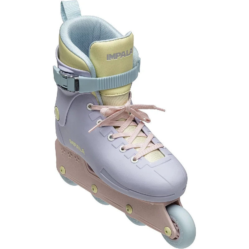 Custom Skates with Adjustable Height Options-Impala Fairy Floss inline skates