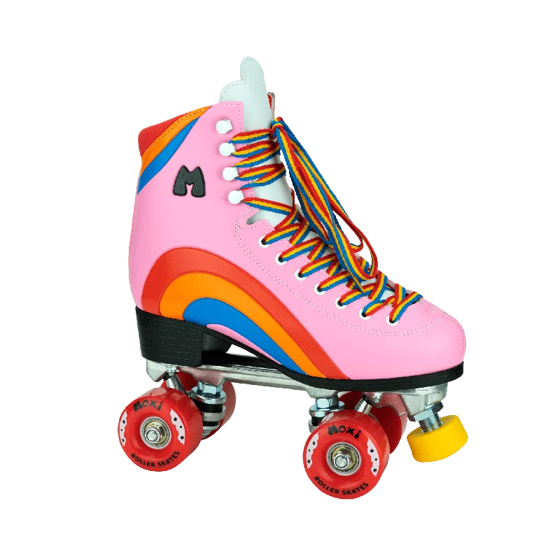 Custom Skates for Outdoor Skating-Moxi Rainbow Rider roller skates