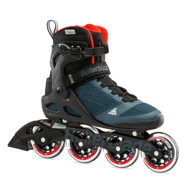 Custom Skates with Smooth Bearings for Pro Riders-Rollerblade Macroblade 90 Men's inline skates