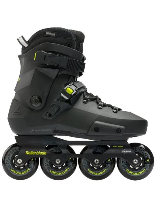 Custom Skates for Roller Derby-Rollerblade Twister XT Complete Skates 2024 - TWISTER XT BKLI - Black Lime