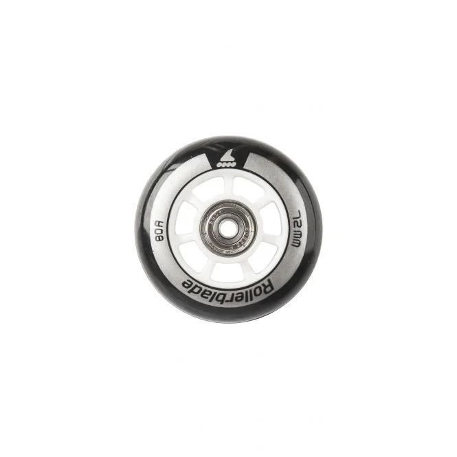 Custom Skates for Casual Skating-Rollerblade Wheel Kit 72mm/80A with SG5 Bearings - 8 pack 2021